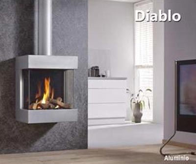Diablo gas fire