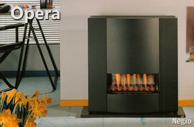Opera gas fire