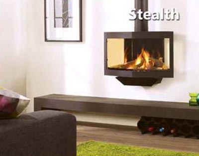 Stealth gas fire