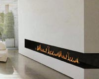 200eh Corner 2sided 200 gas fire