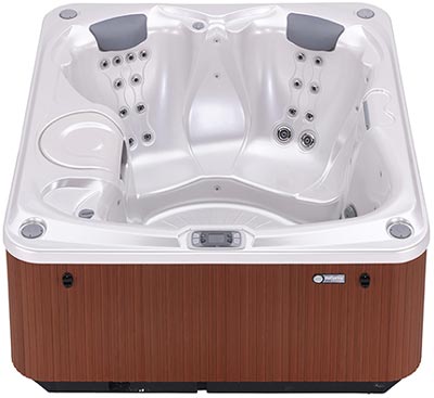 Glow hot tub